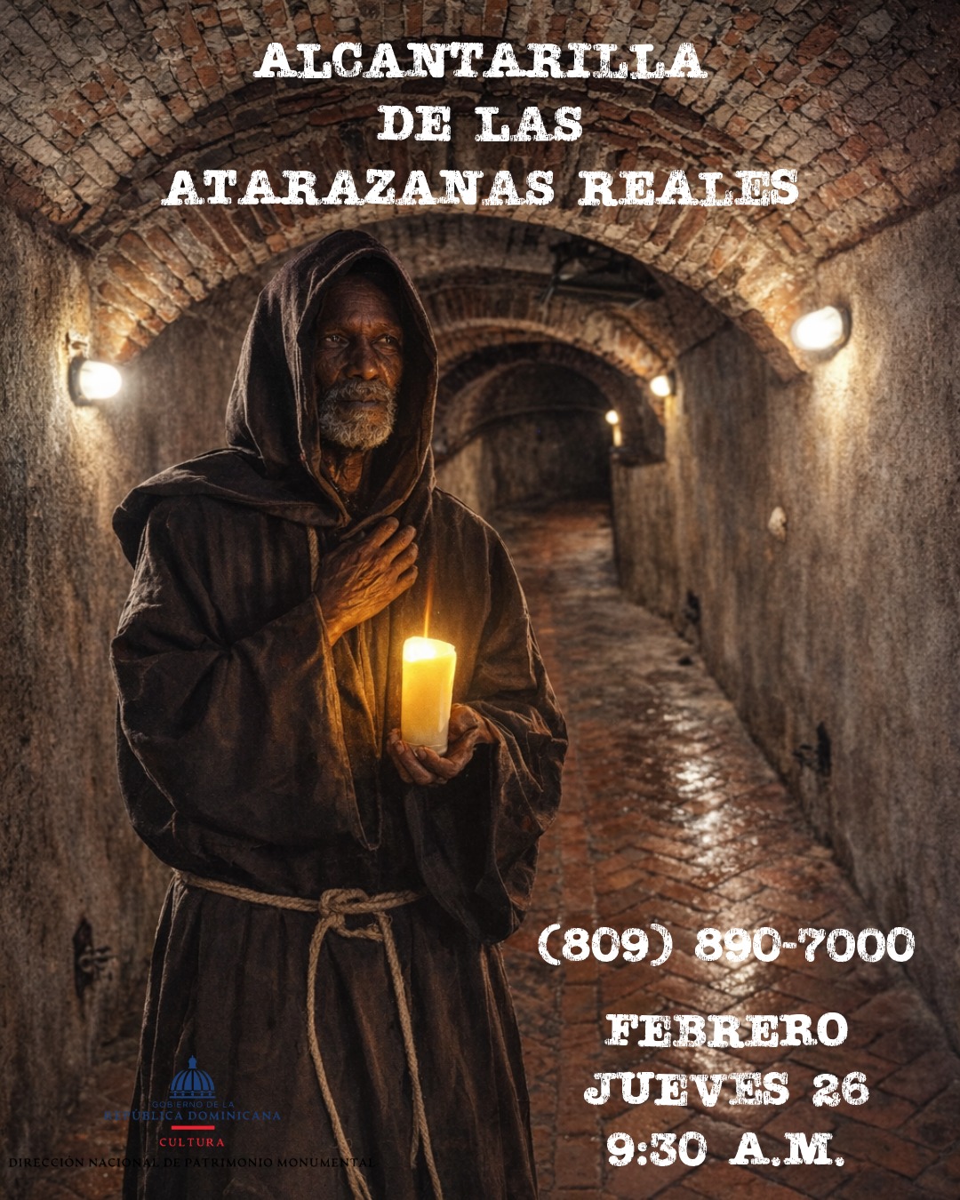 Visita guiada a la “Alcantarilla de las Atarazanas Reales”.