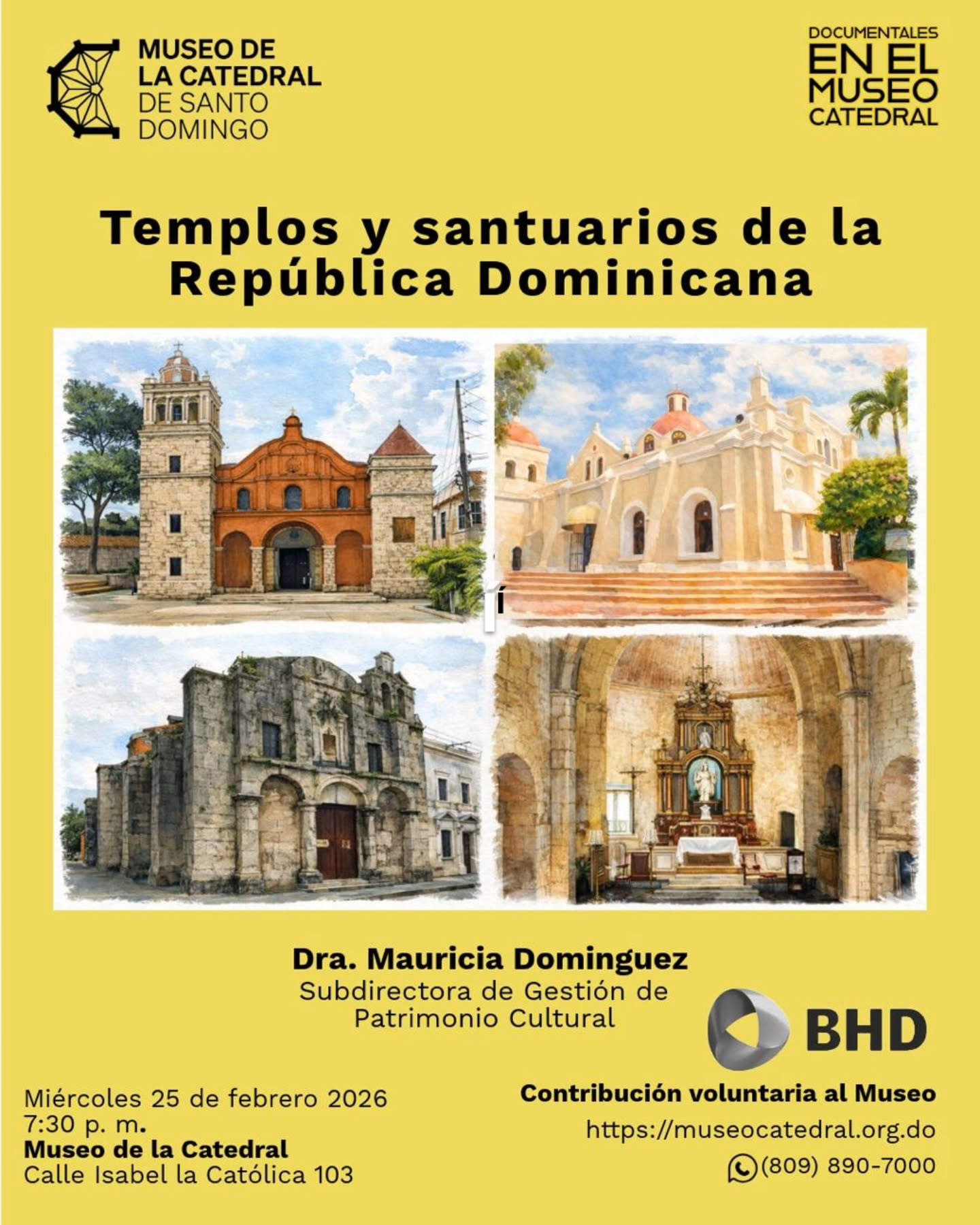 Templos y santuarios de la República Dominicana.