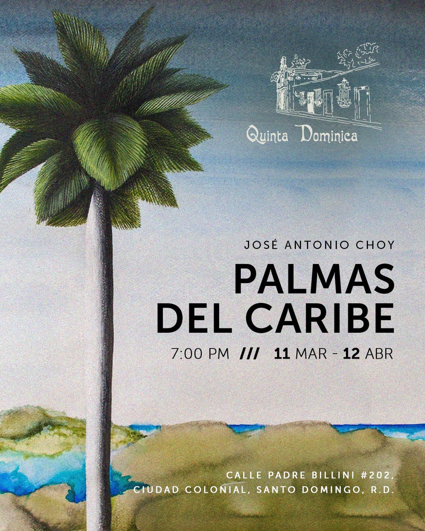 Exposición «Palmas del Caribe» de José Antonio Choy
