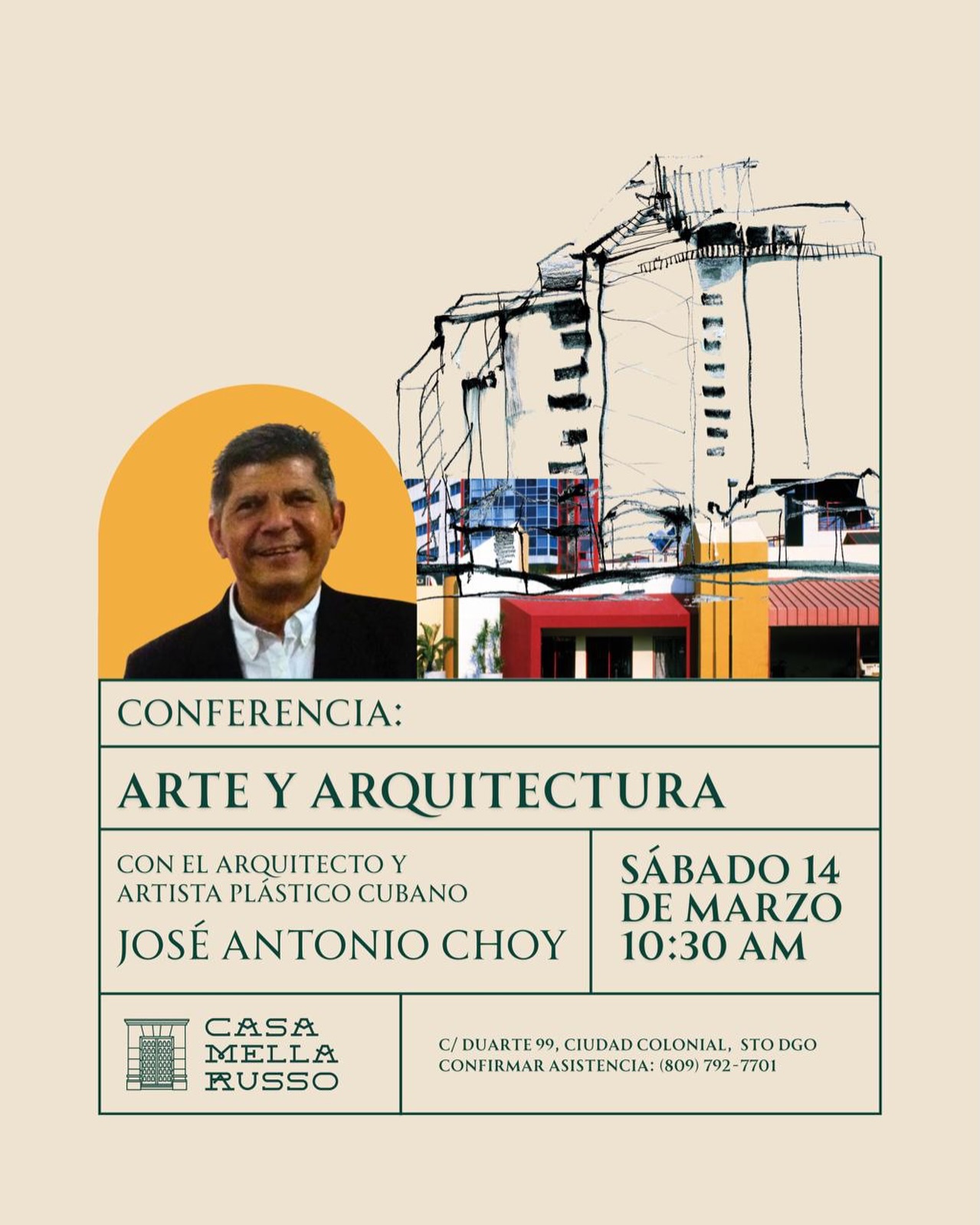 Conferencia magistral “Arte y Arquitectura”