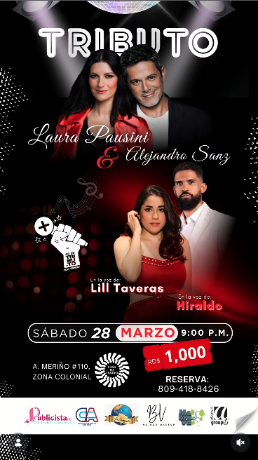 Tributo a Laura Pausini y Alejandro Sanz.
