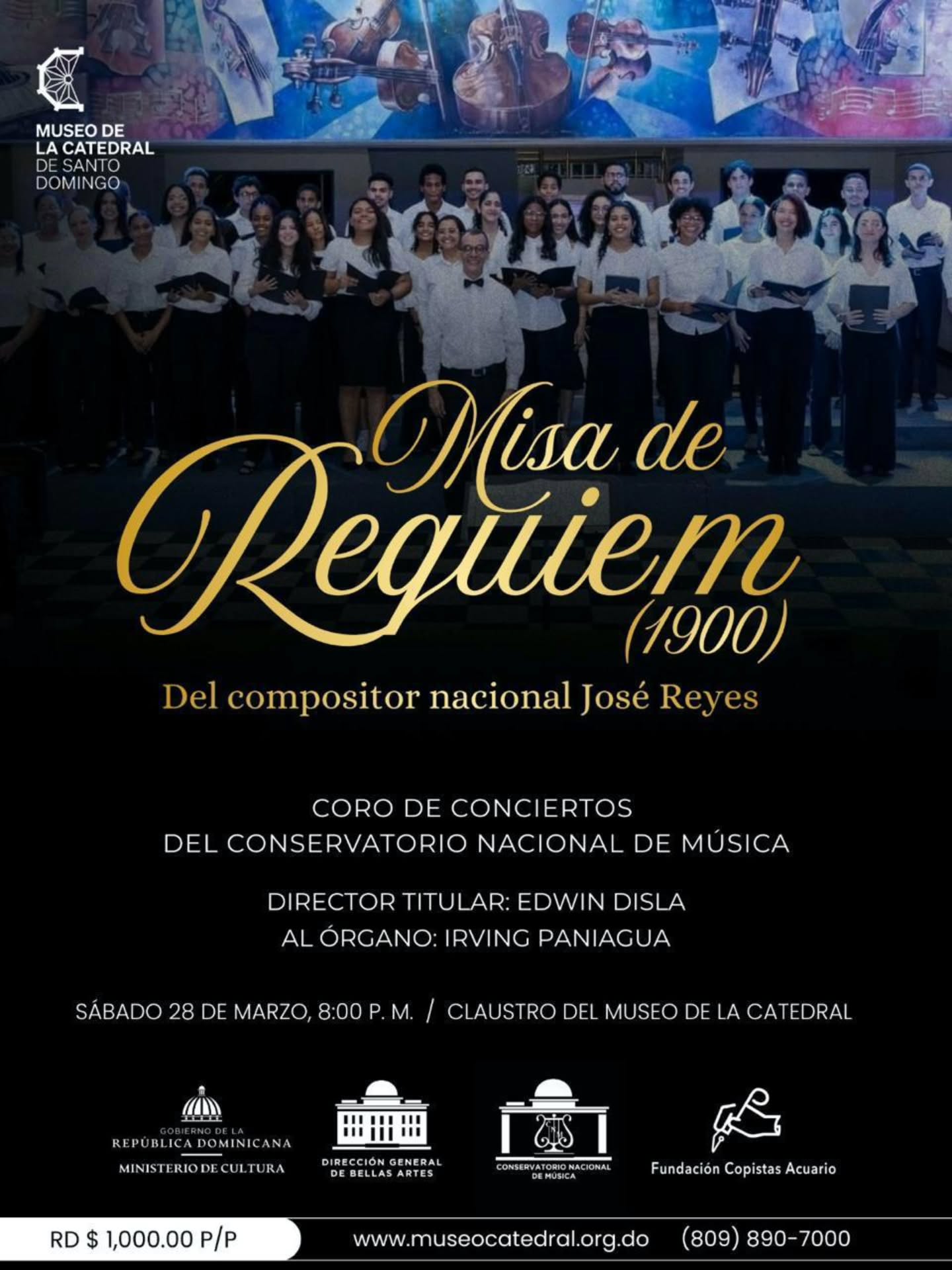 MISA DE REQUIEM (1900) del compositor nacional José Reyes.