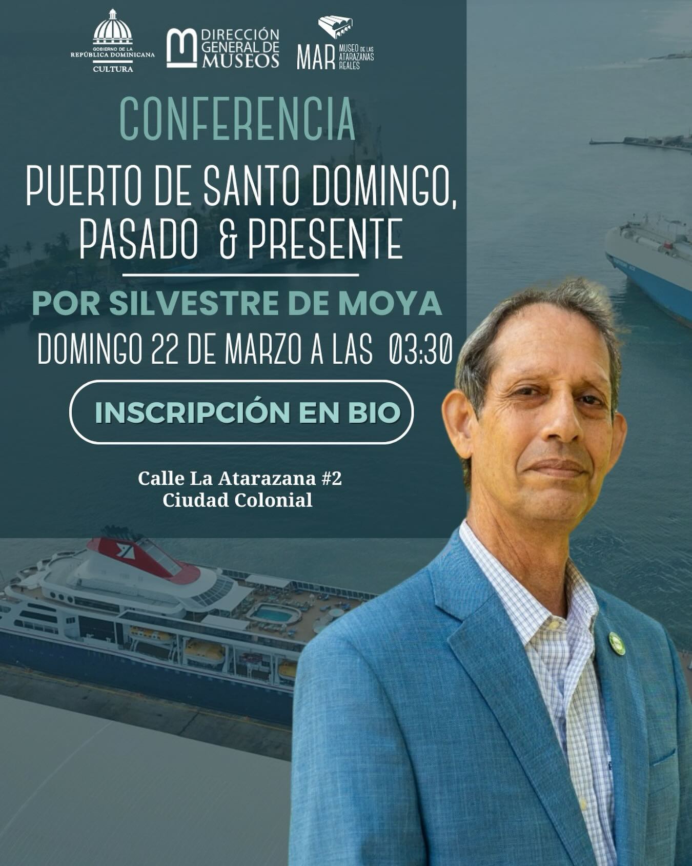 Conferencia: Puerto de Santo Domingo: pasado y presente.