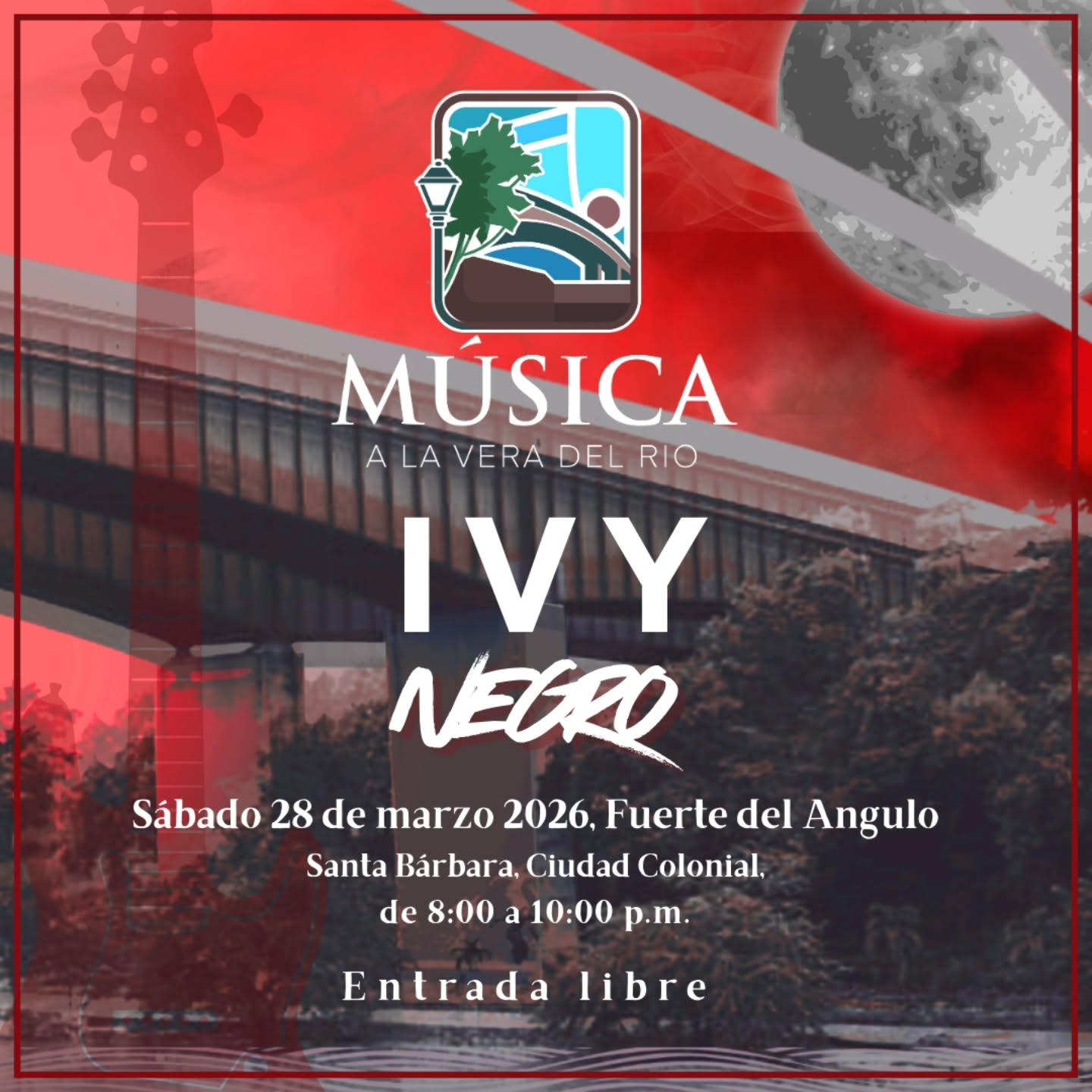 Música a la Vera del Río: Ivy Negro.