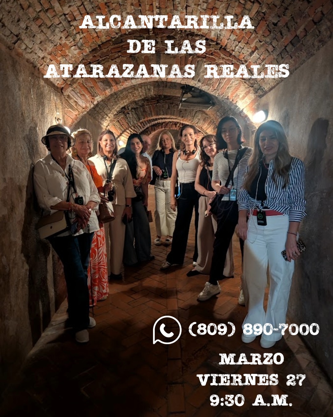 Expedición a la Alcantarilla de las Atarazanas Reales.
