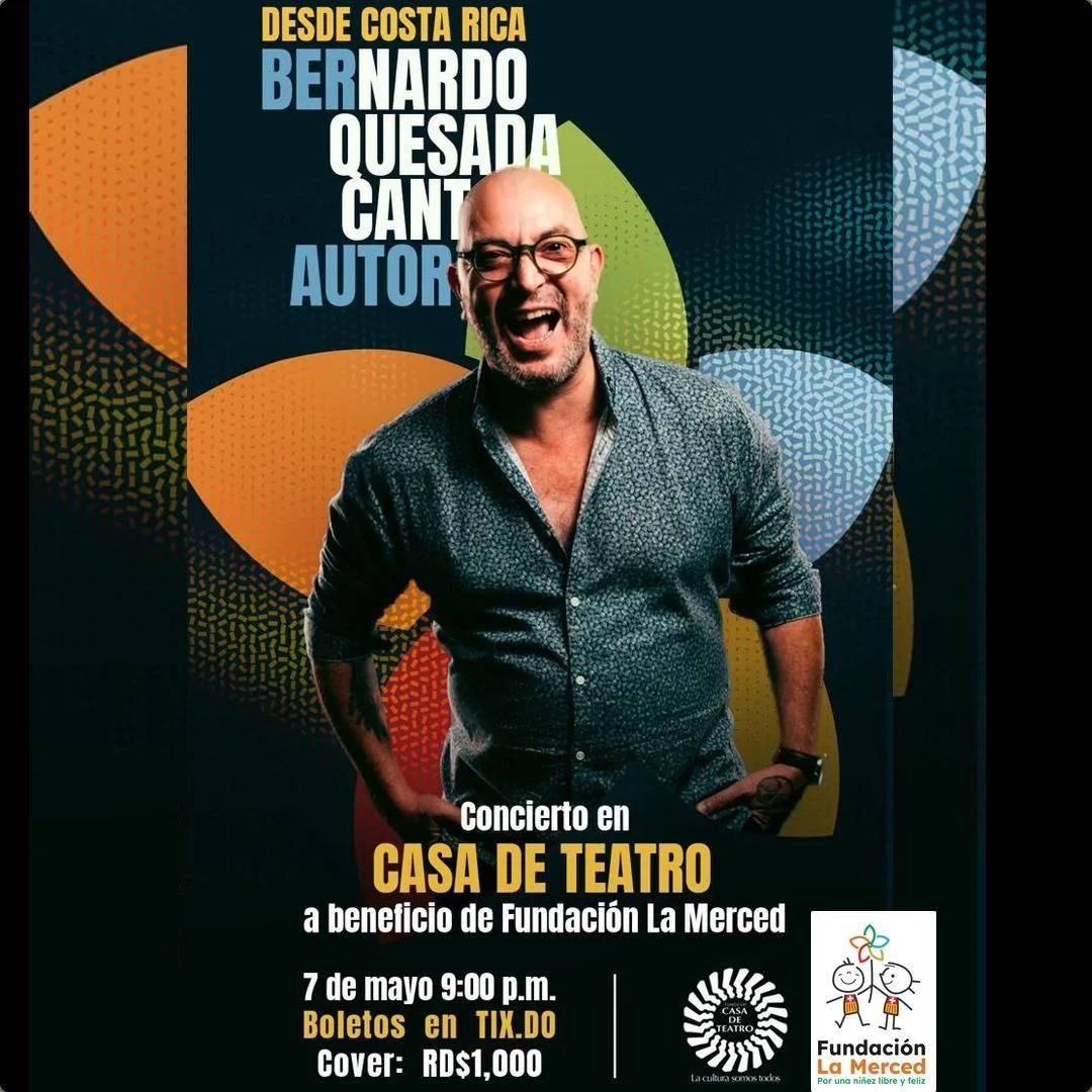Desde Costa Rica Bernardo Quesada, Cantautor
