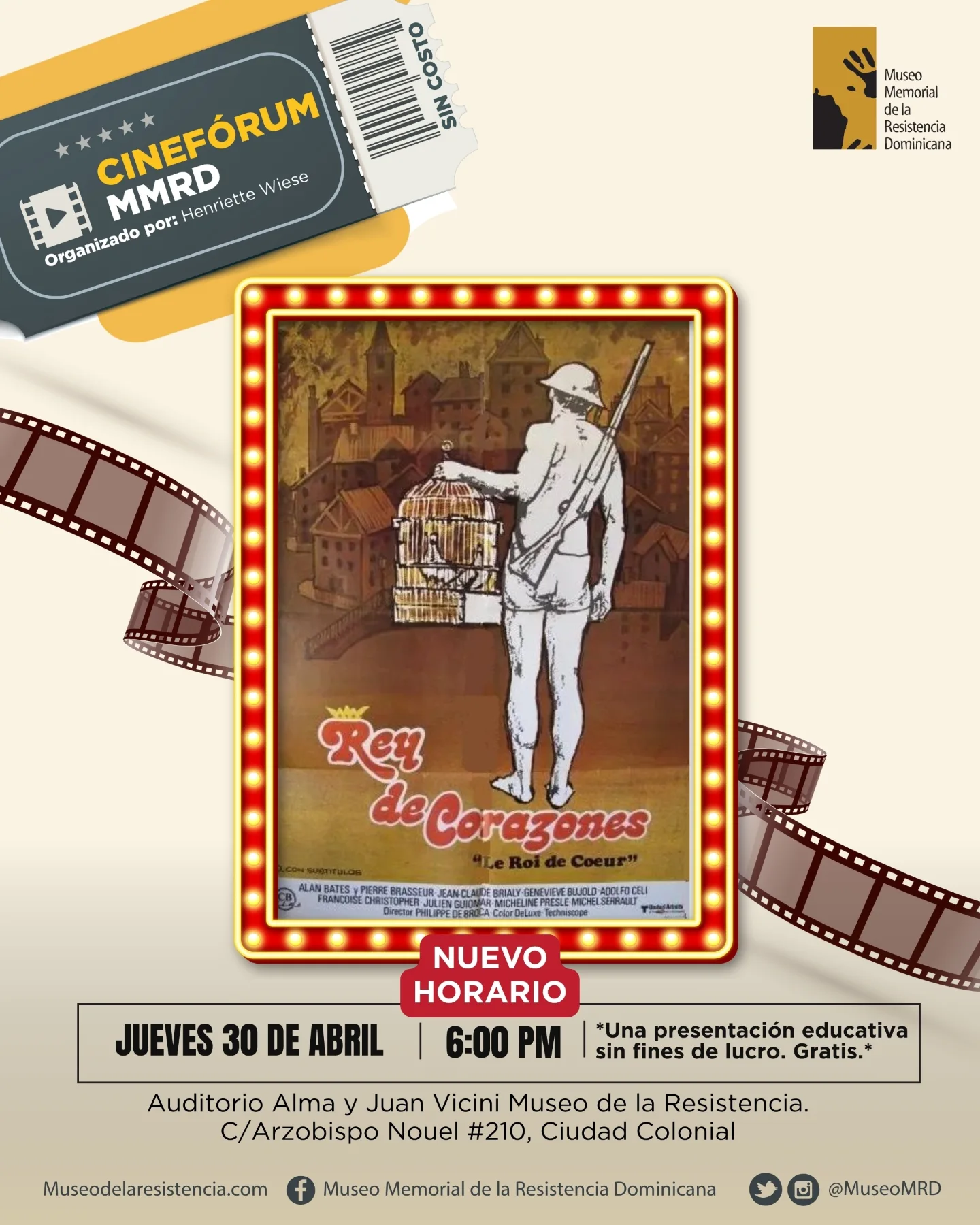 Película Rey de corazones