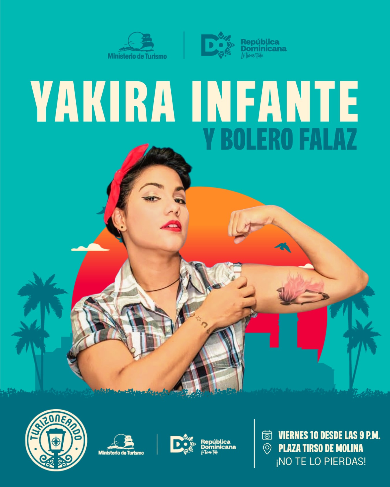 Yakira Infante y el grupo Bolero Falaz