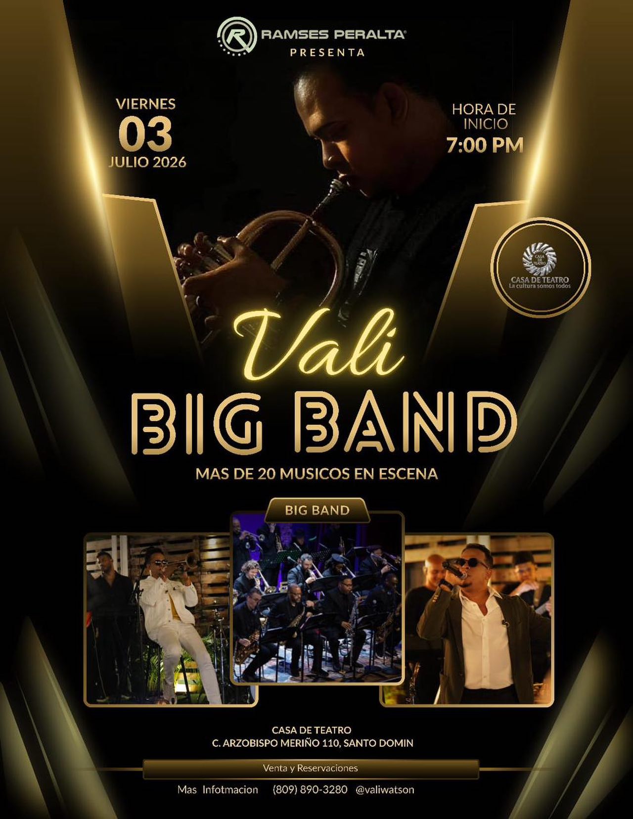 VALI BAND – Mas de 20 músicos en escena
