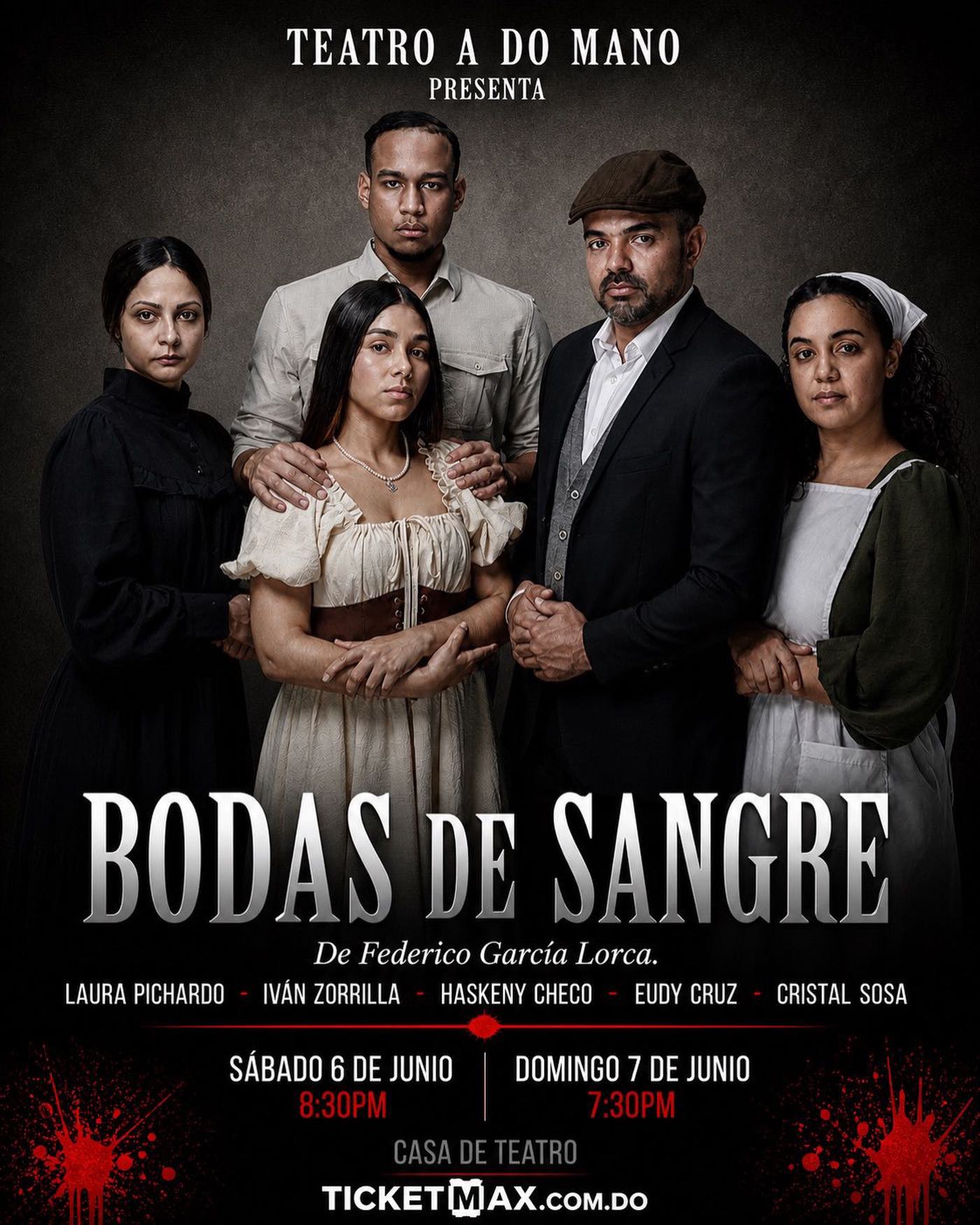 TEATRO A DO MANO PRESENTA:  BODAS DE SANGRE