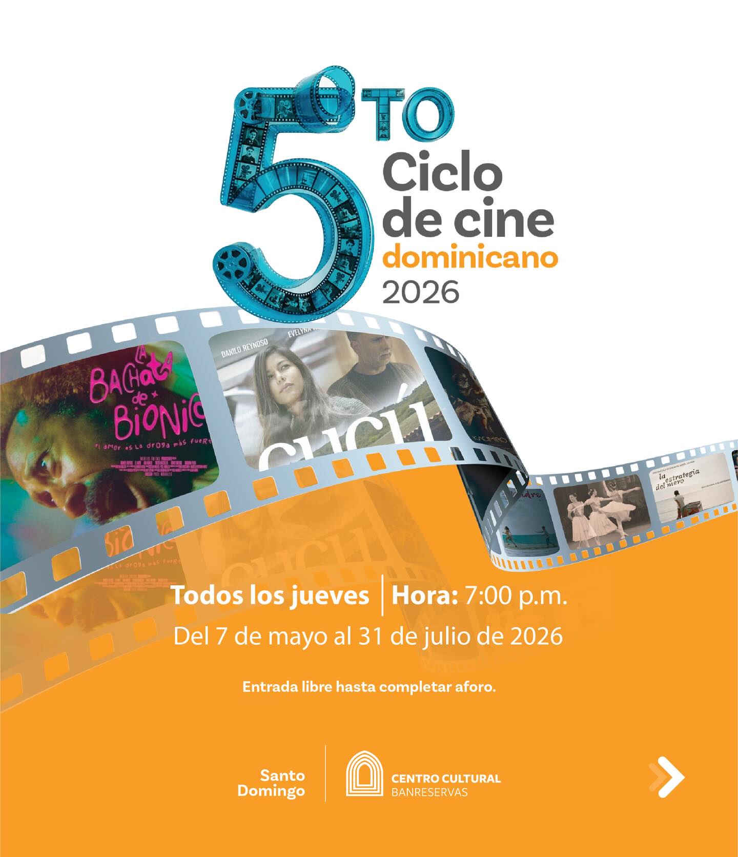 5to Ciclo del Cine Dominicano 2026