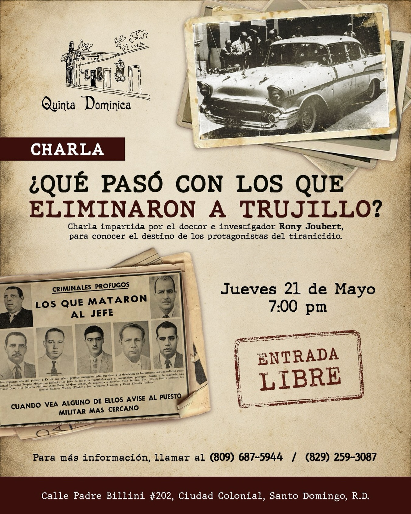 CHARLA: ¿QUÉ PASÓ CON LOS QUE ELIMINARON A TRUJILLO?